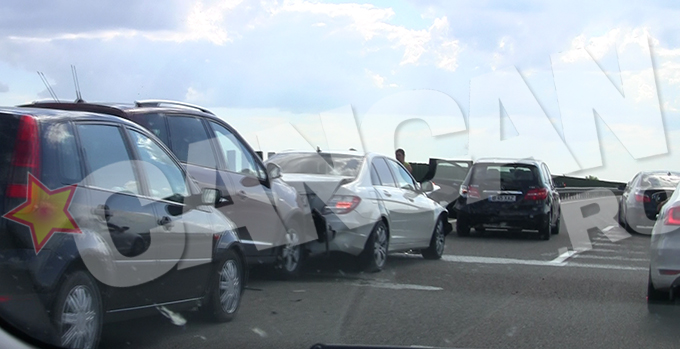 Accidentul a avut loc in dreptul kilometrului 126
