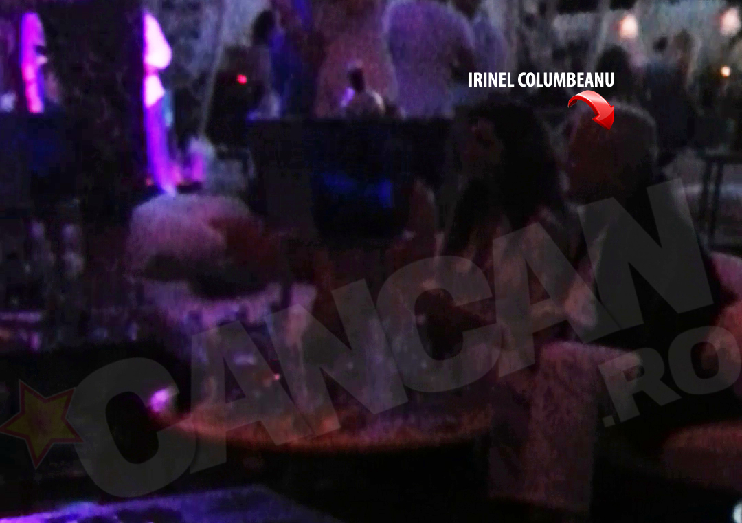 Irinel a preferat sa stea la masa, in timp ce fetele dansau