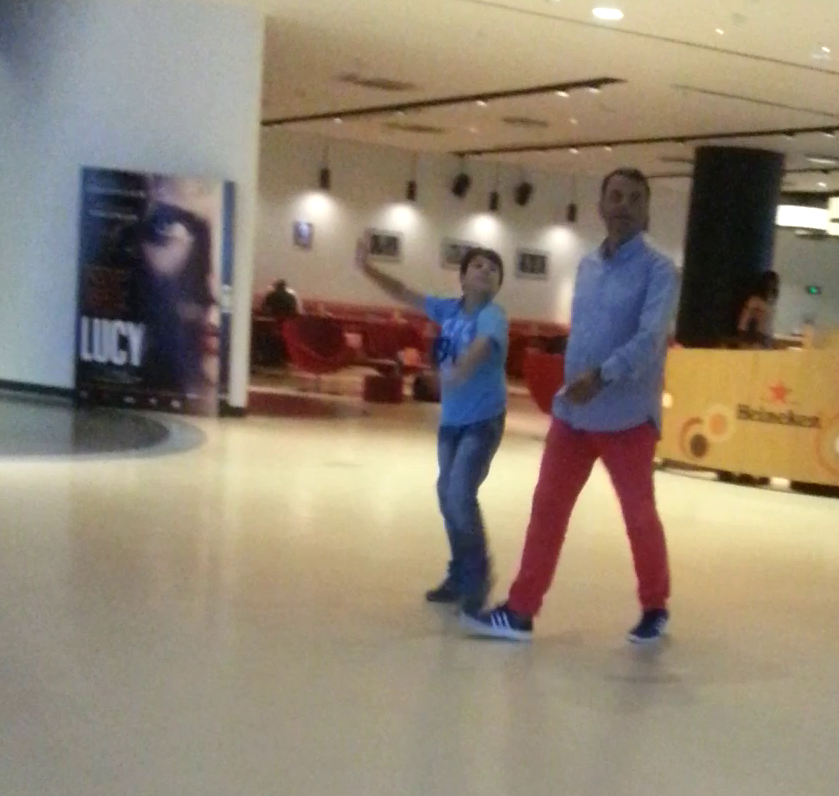 Lucian si Matei au o relatie speciala