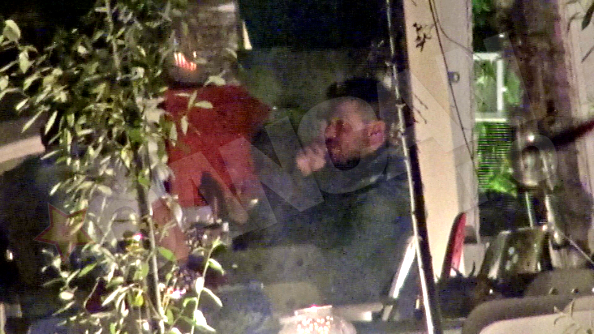 Culmea coincidentei sau nu, Victor Slav era si el la aceeasi terasa