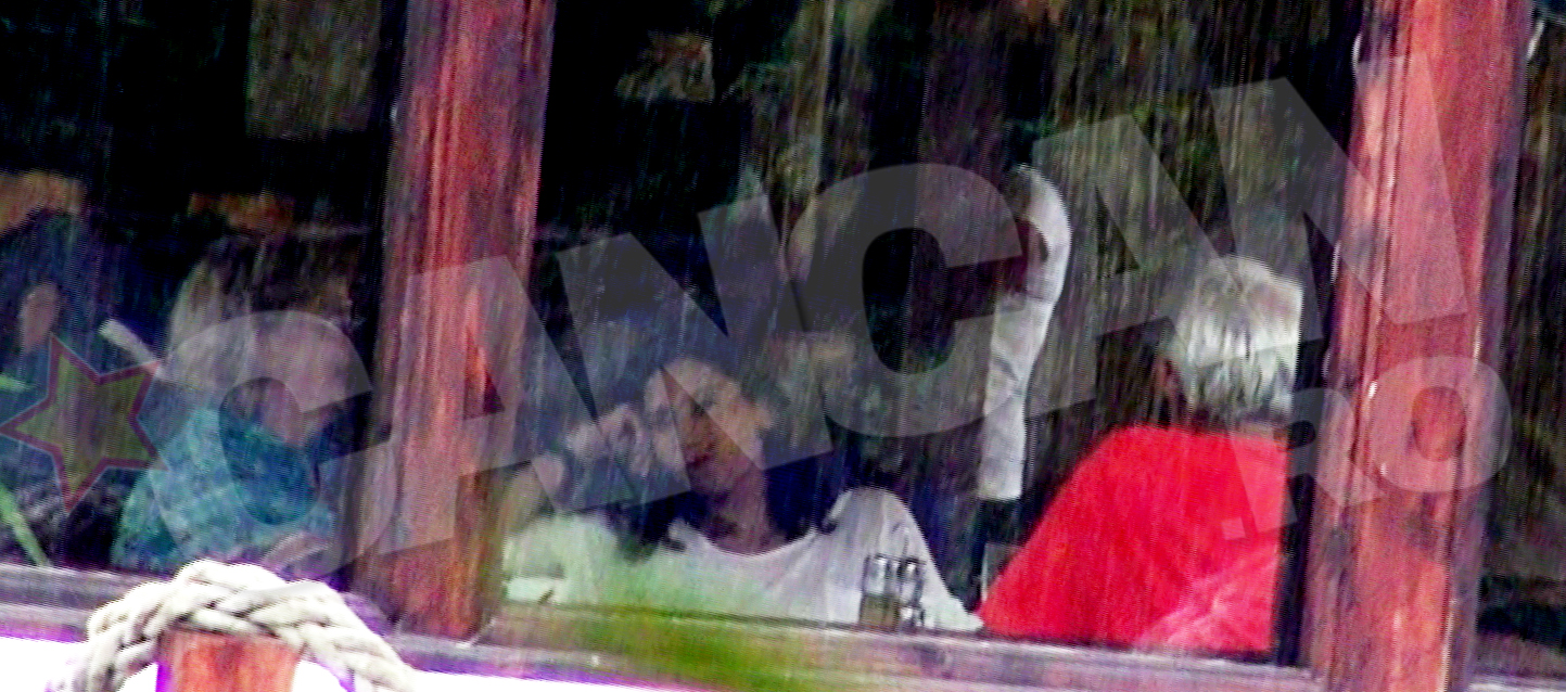 Dana Nicolaescu si parintii ei au iesit sa ia masa in oras