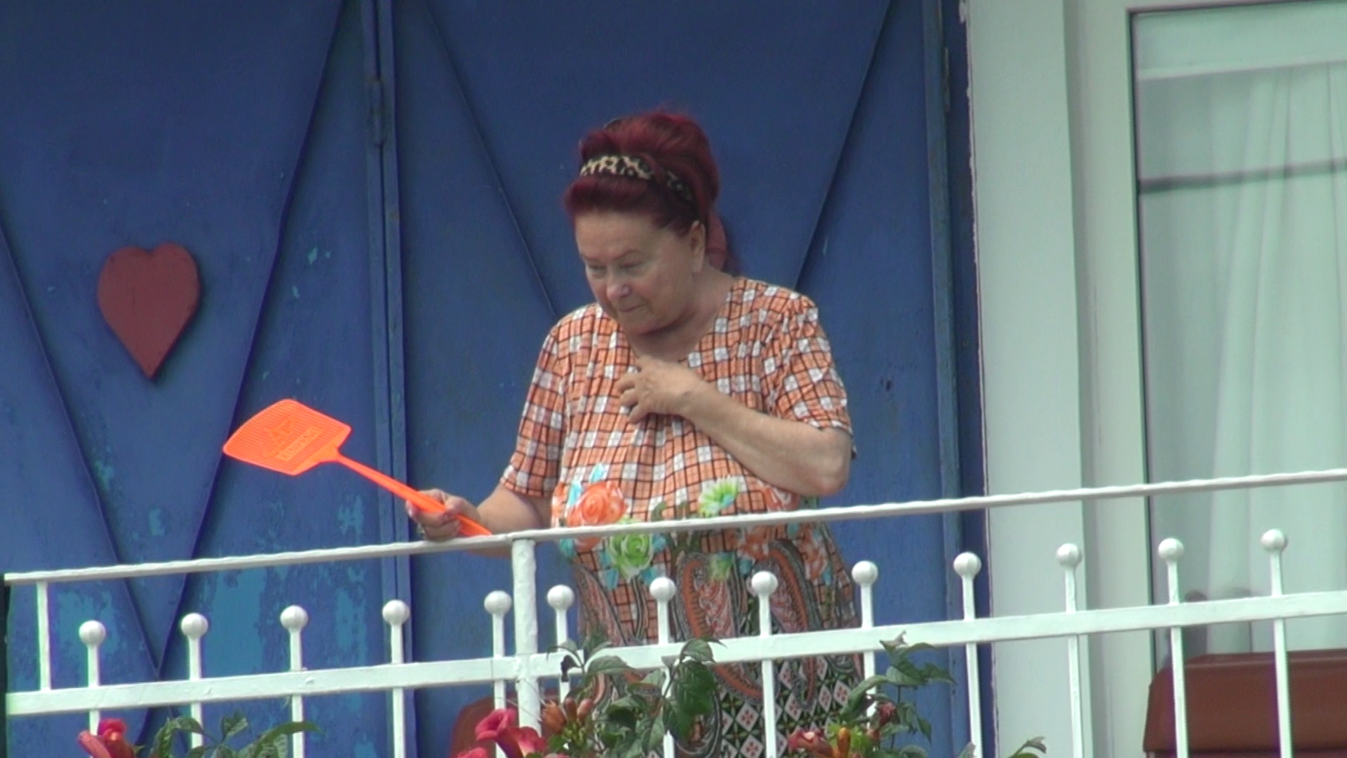 Stela Popescu foloseste o metoda traditionala de a scapa de muste: pliciul