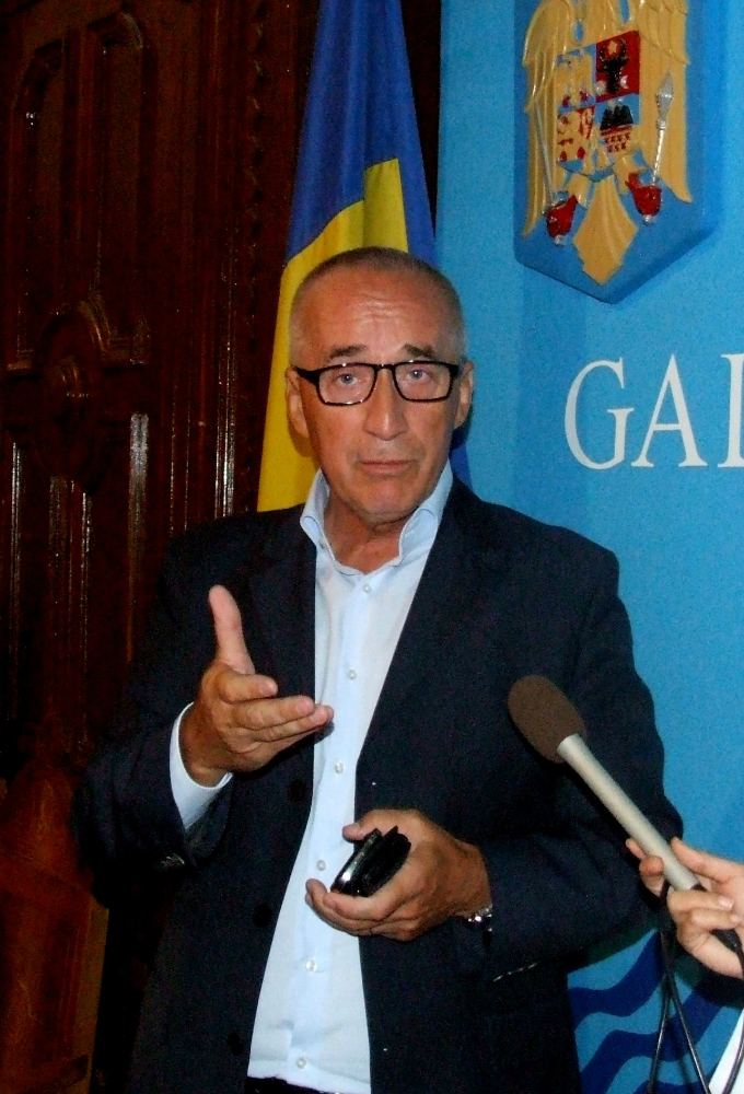 Actualmente, Marius Stan este Primar al Municipiului Galati