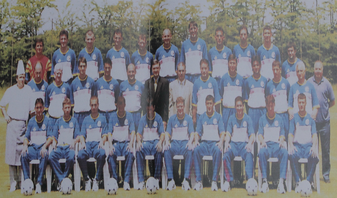 Nicu Gherase (ultimul din stanga) a mers cu Echipa Nationala in America, la Campionatul Mondial