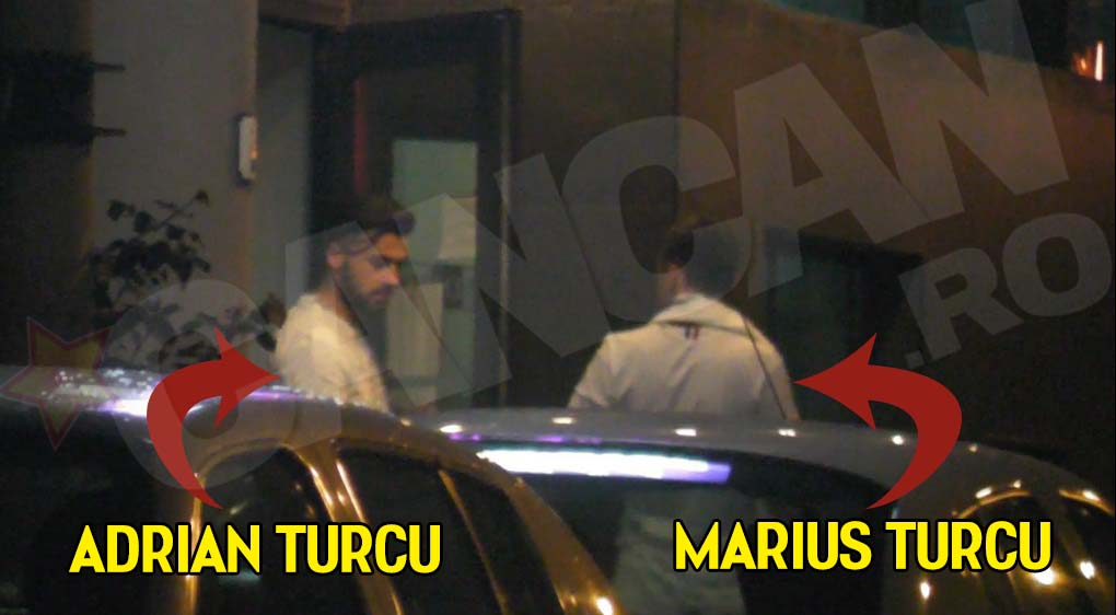 Marius si Adrian Turcu au asteptat nelinistiti in fata clinicii