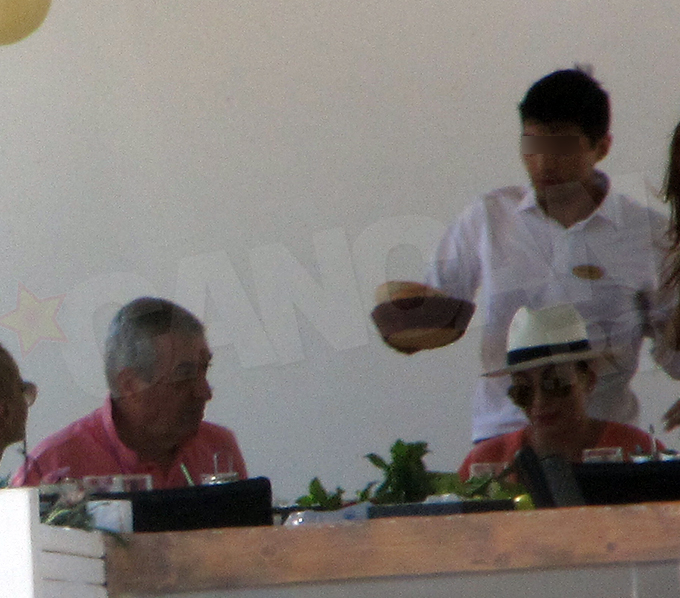 Fostul premier a rasfatat-o pe Loredana cu delicatese libaneze