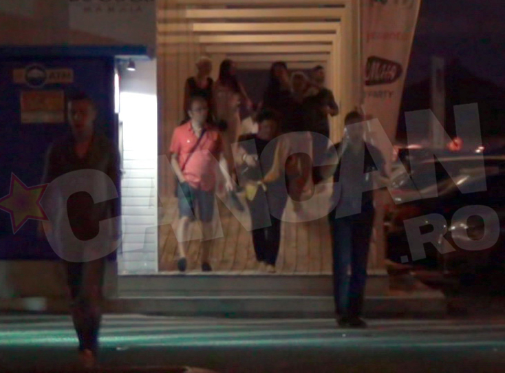 Minodora si Liviu au iesit destul de epuizati din club