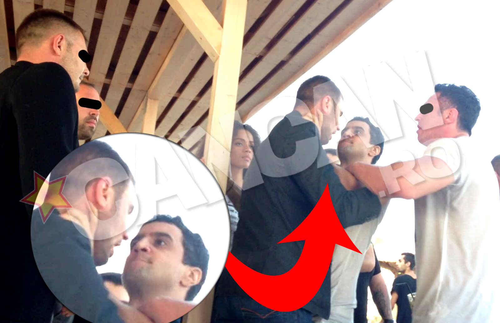 Lucian Becali s-a luat la bataie cu un alt barbat, la mare, in urma cu doar cateva saptamani