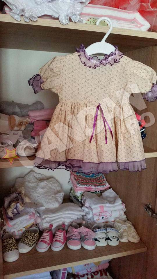 Madalina a pregatit cu grija camera fetitei