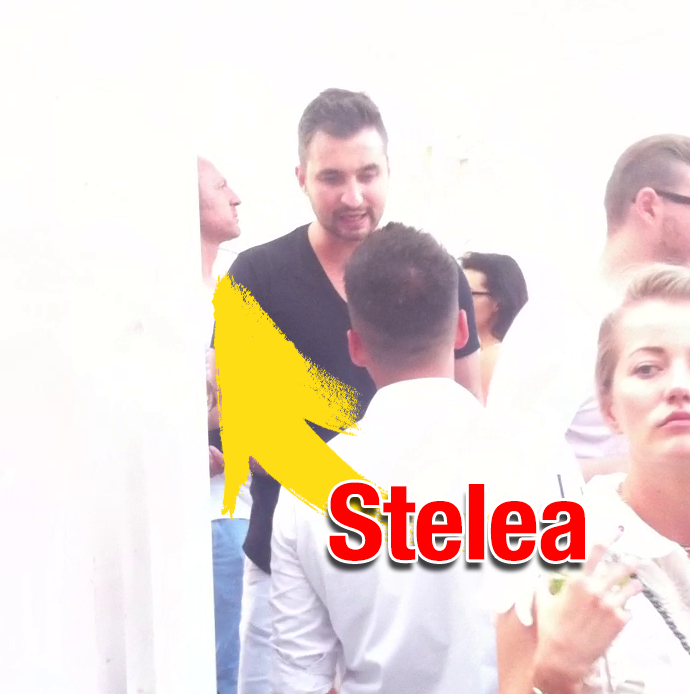 Bogdan Stelea se distreaza la mare