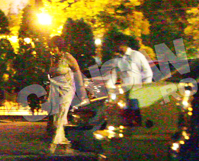 Dupa ce au dansat, sotul Cameliei a fost cel care a condus-o afara pe Adriana