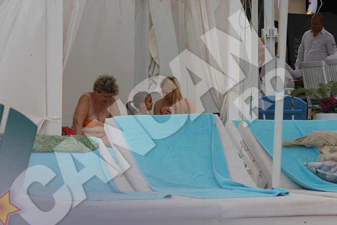 Ramona a preferat sa stea departe de apa