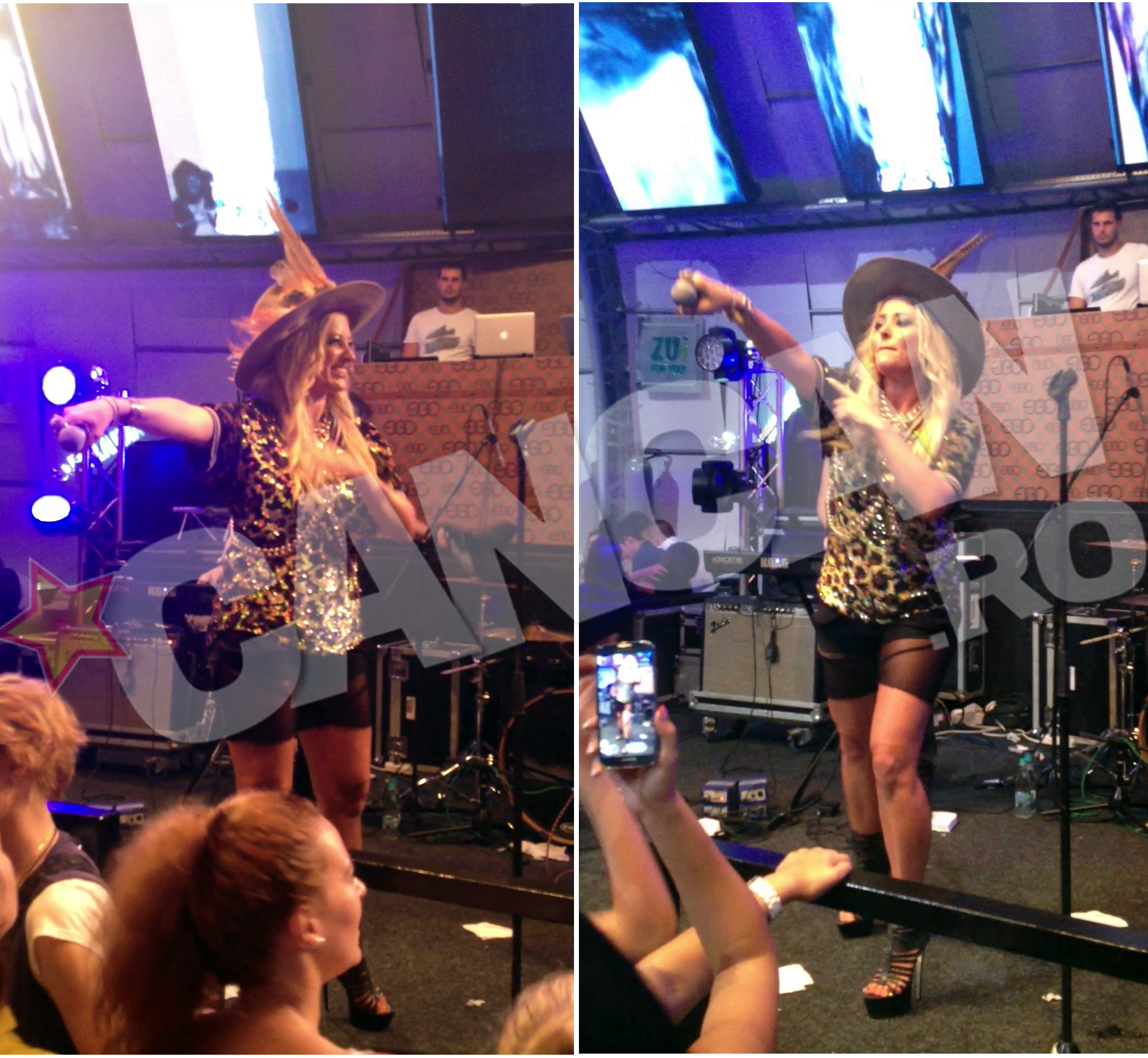 Delia a sustinut concerte peste concerte pe litoral, vara asta