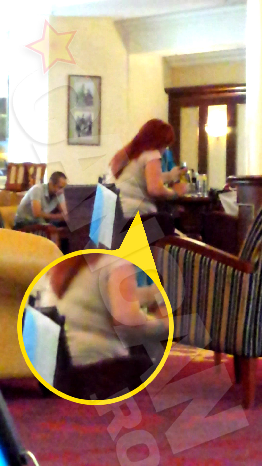 Solista are si colacei in jurul taliei