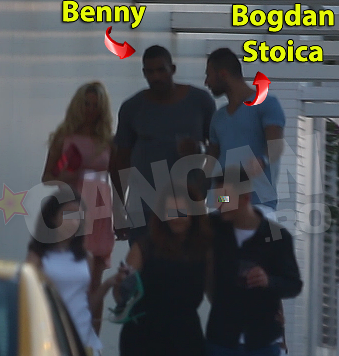 Benny a petrecut in club alaturi de iubita lui si de Bogdan Stoica