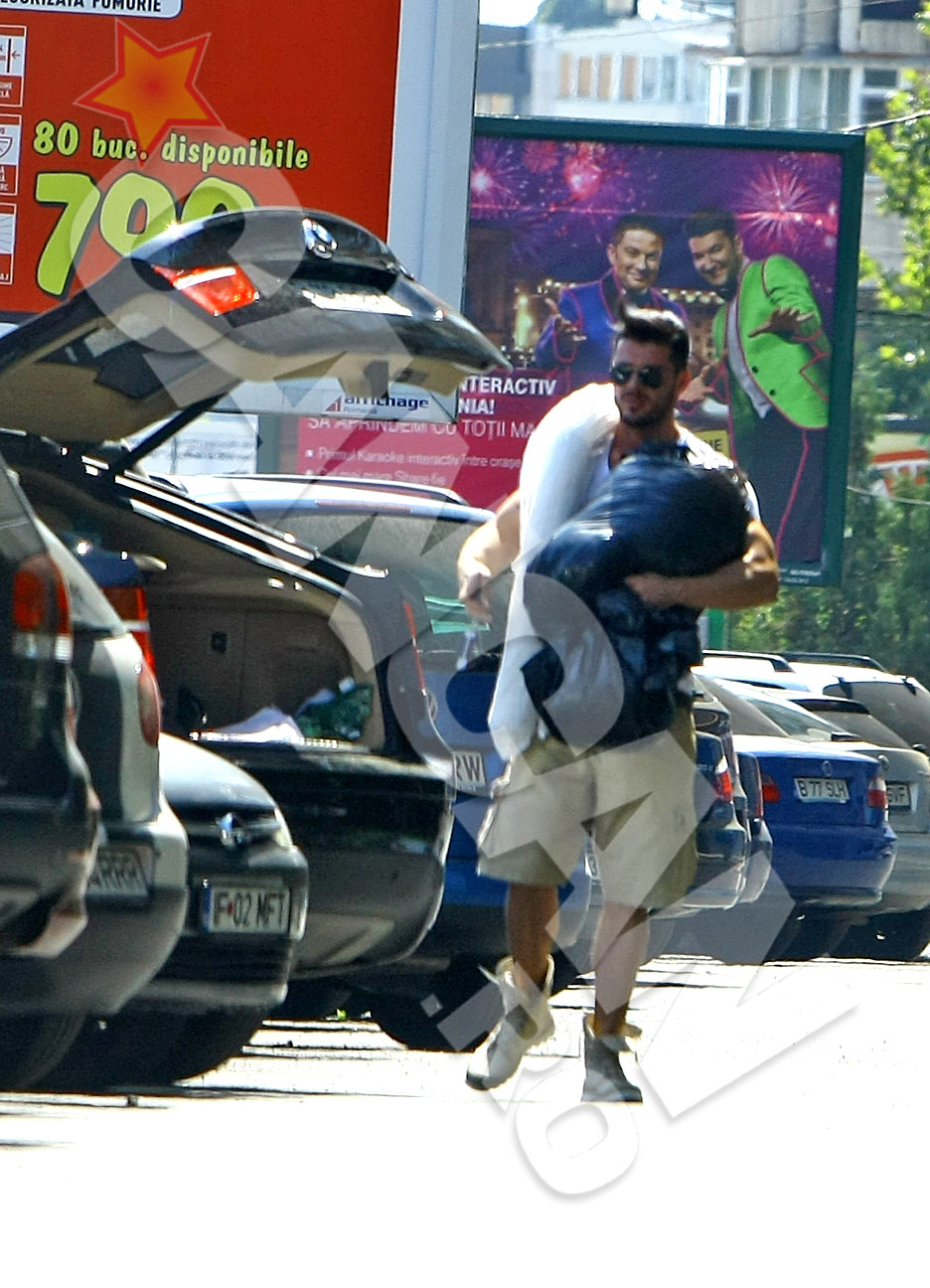 Victor a plecat aproape cocosat de un sul de materiale