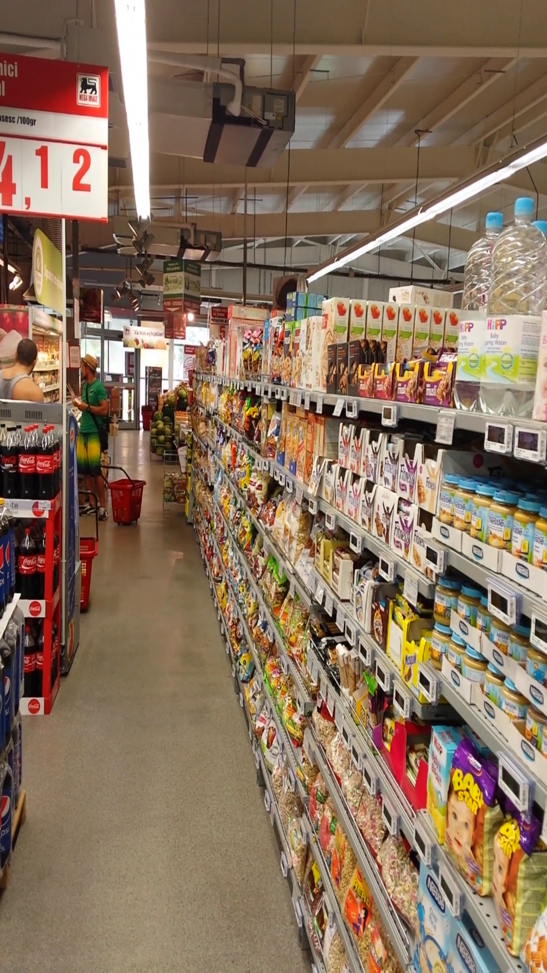 Dani este preocupat de alimentele pe care sa le puna in cos