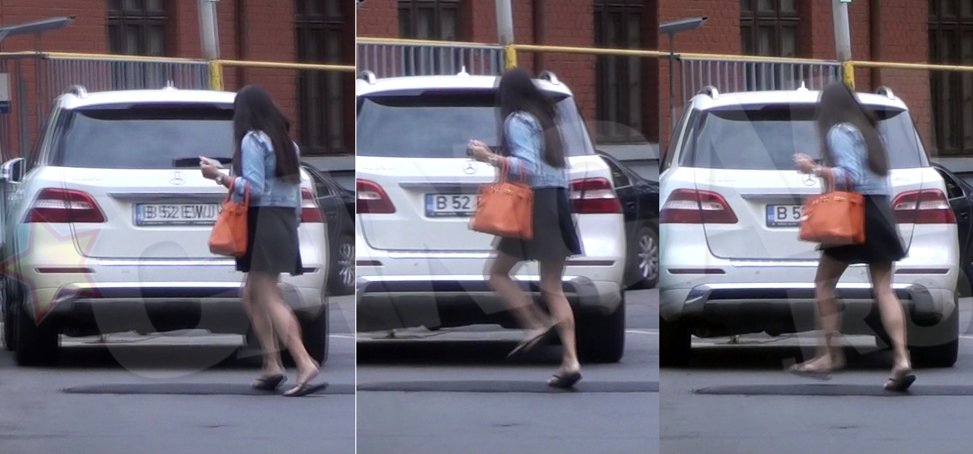 Elena s-a impiedicat in fata maternitatii