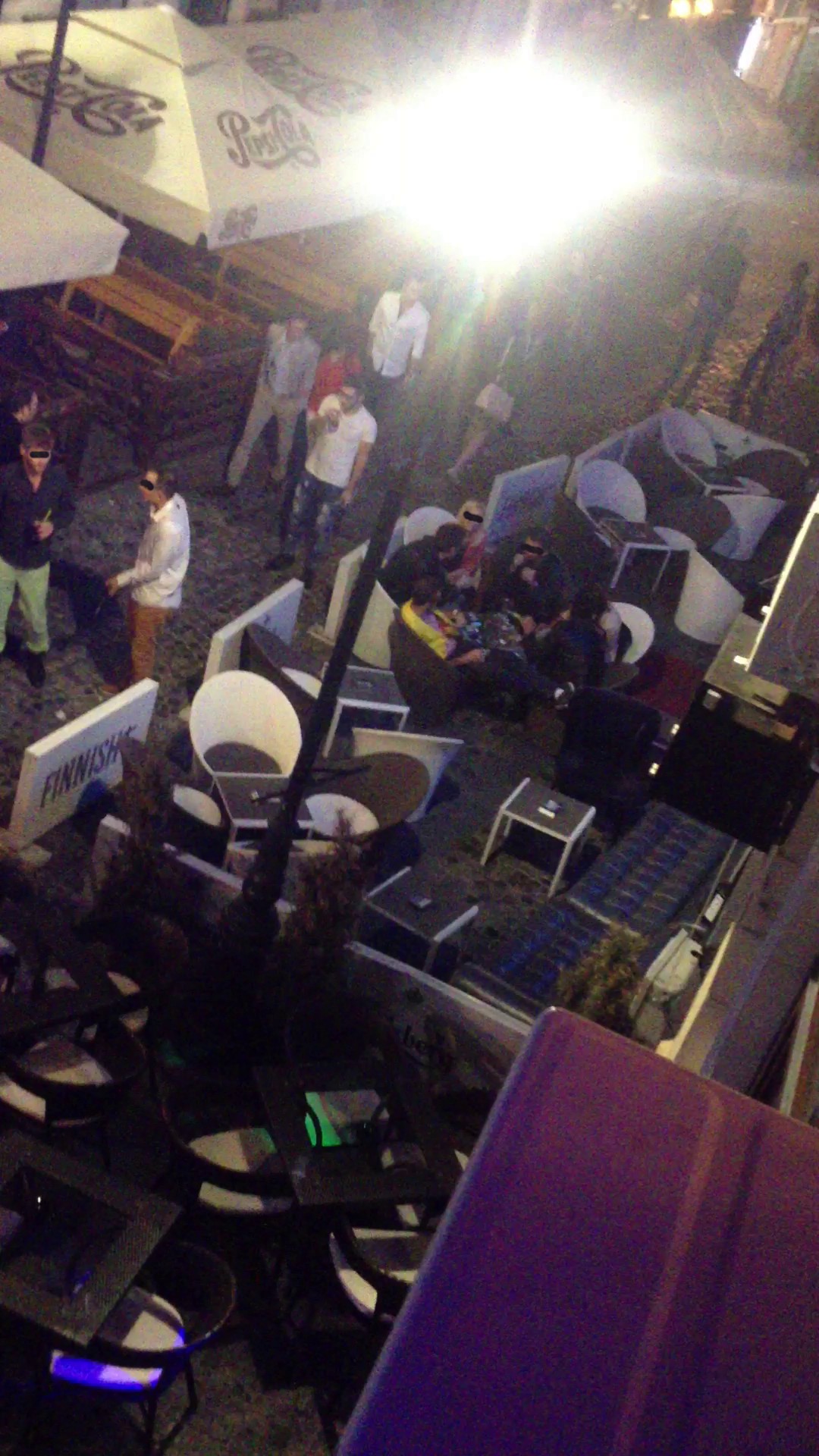 Cei doi actori frecventeaza la fel ca in celebrul serial in care joaca localurile si in viata de zi cu zi