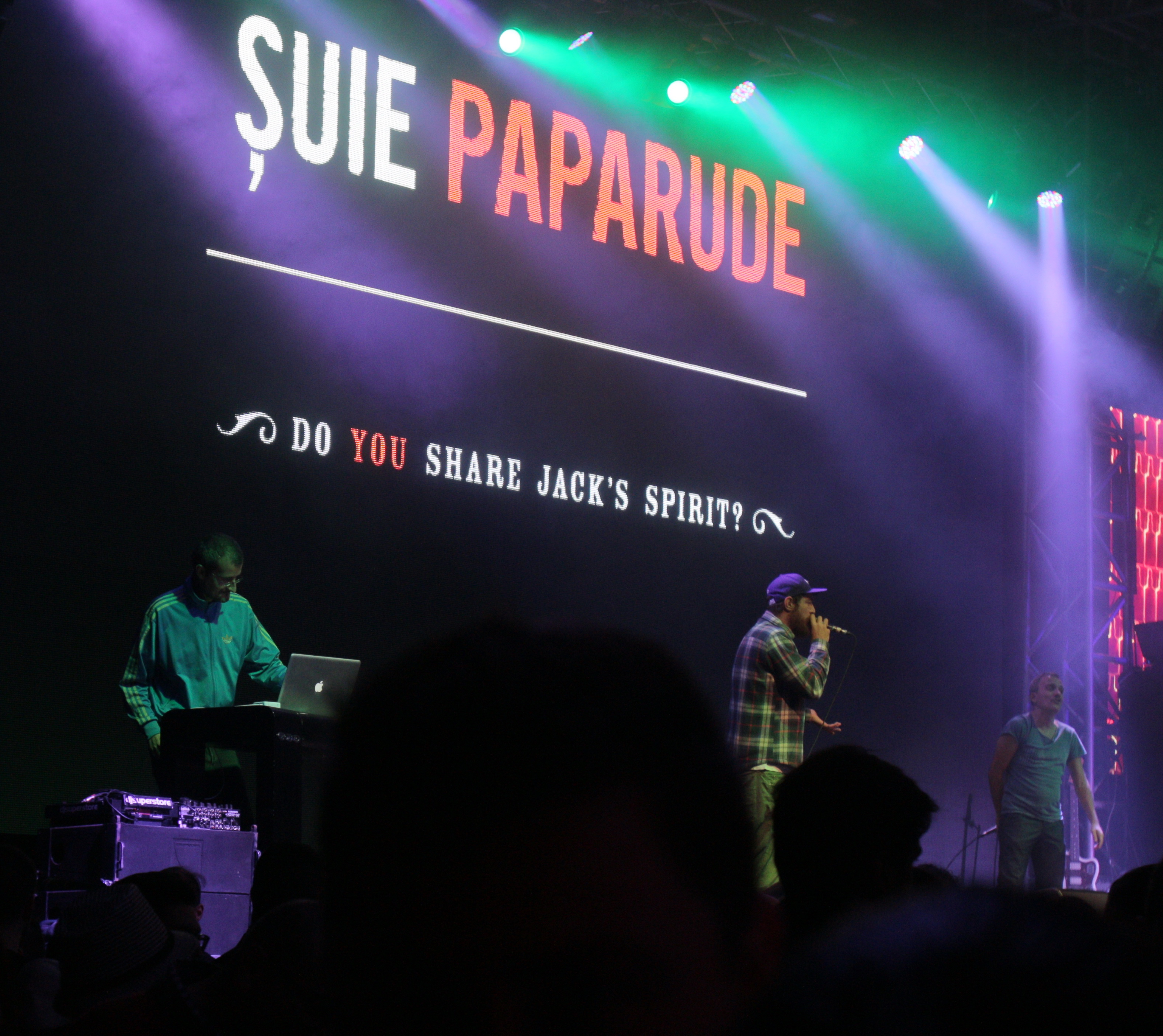 Cei trei membrii au tinut un spectacol de exceptie