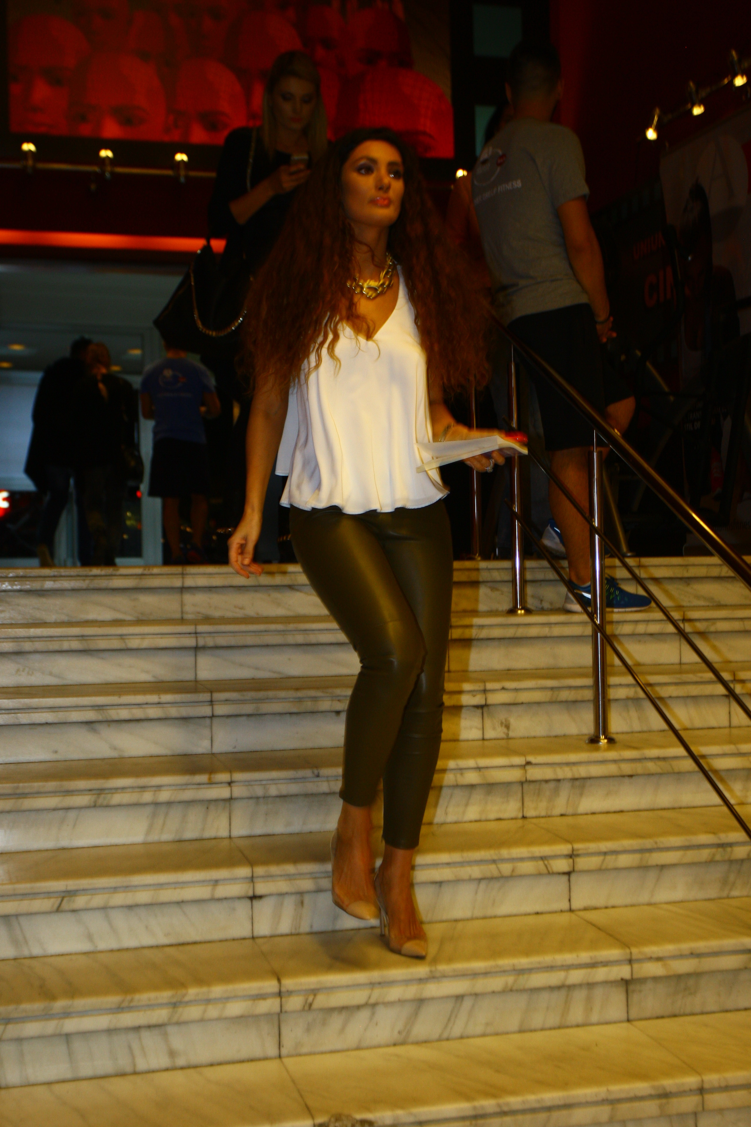 Claudia a revenit in Romania pentru a-si lansa filmul