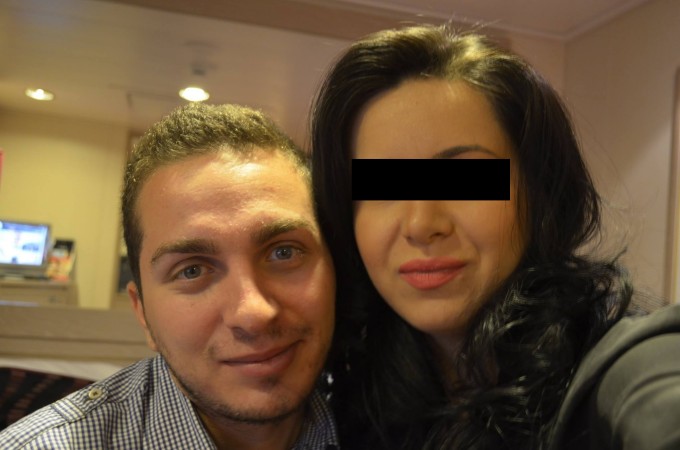 George alaturi de iubita sa