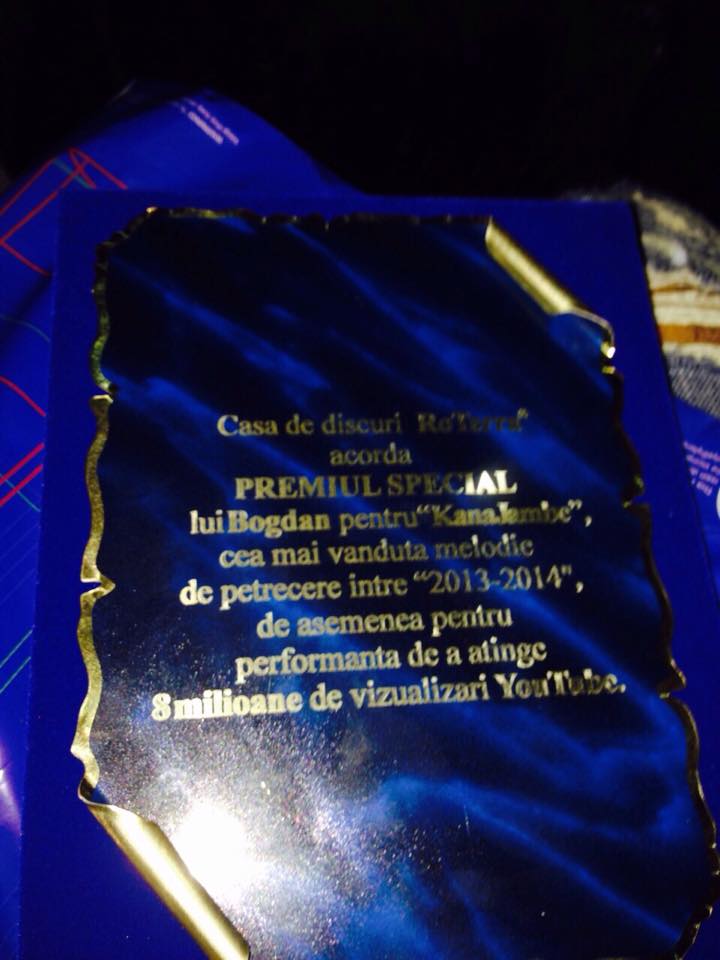 Aceasta este diploma primita de Bogdan Artistu