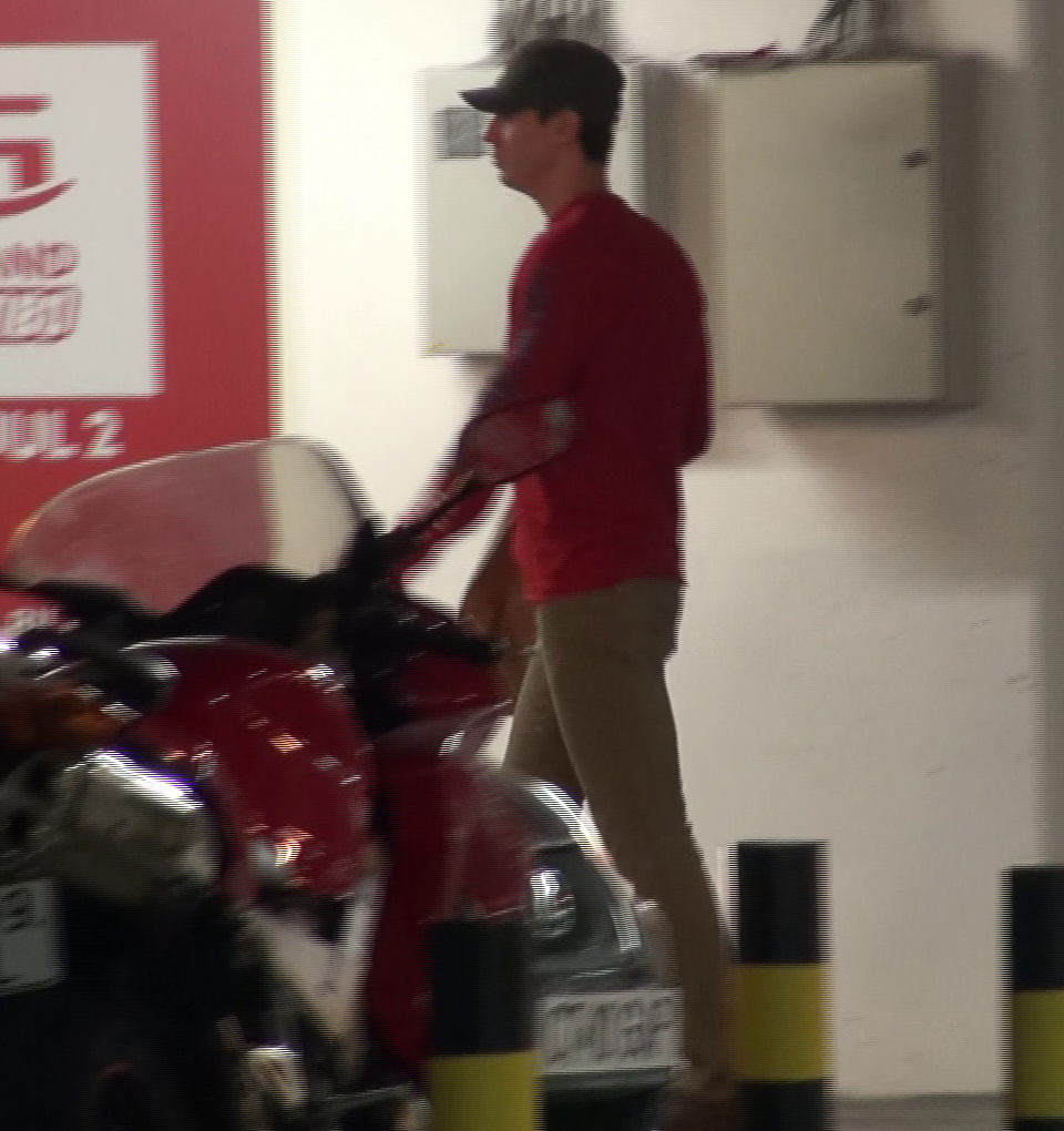 Badea a plecat grabit spre parcare