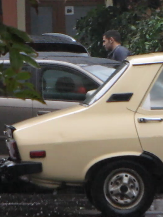 Iubitul Teodorei Becali si-a facut imediat aparitia la masina