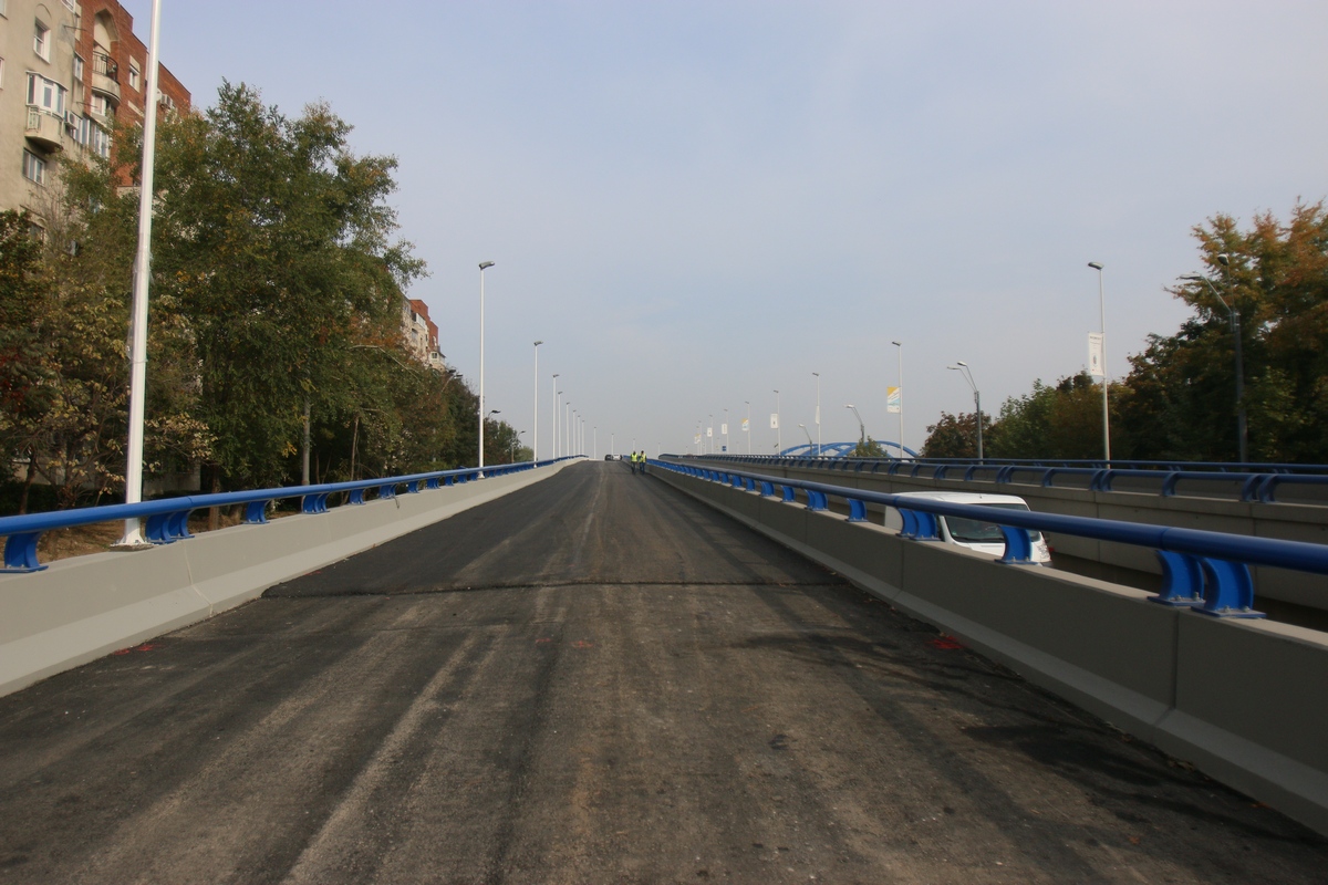 Pasajul Mihai Bravu este aproape gata