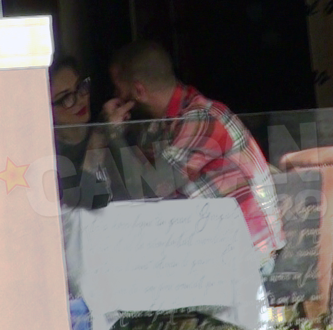 Bruneta si Abel pareau foarte indragostiti unul de celalalt