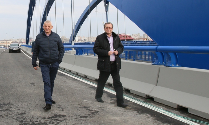 Sorin Oprescu a deschis astazi circulatia pe cel de-al doilea pod de la Pasajul Mihai Bravu