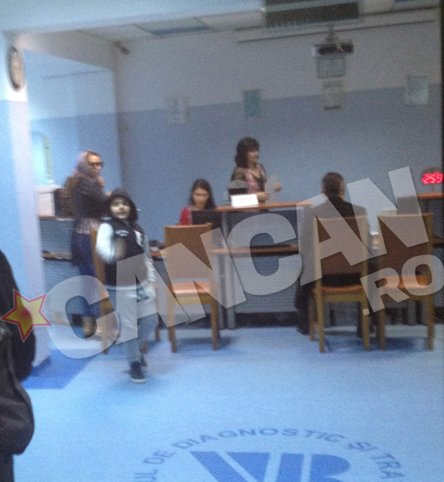 Cu ea la spital a fost si Alberto, fiul sau