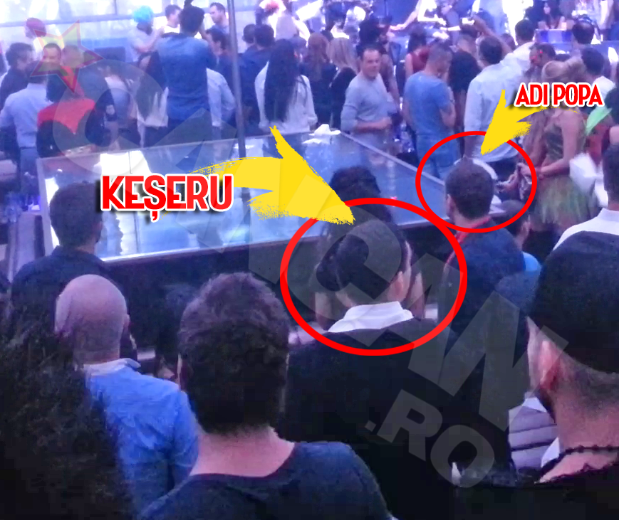 Keseru si Adi Popa s-au simtit foarte bine in club. Au sarbatorit victoria cu Dinamo, dar si seara de Halloween