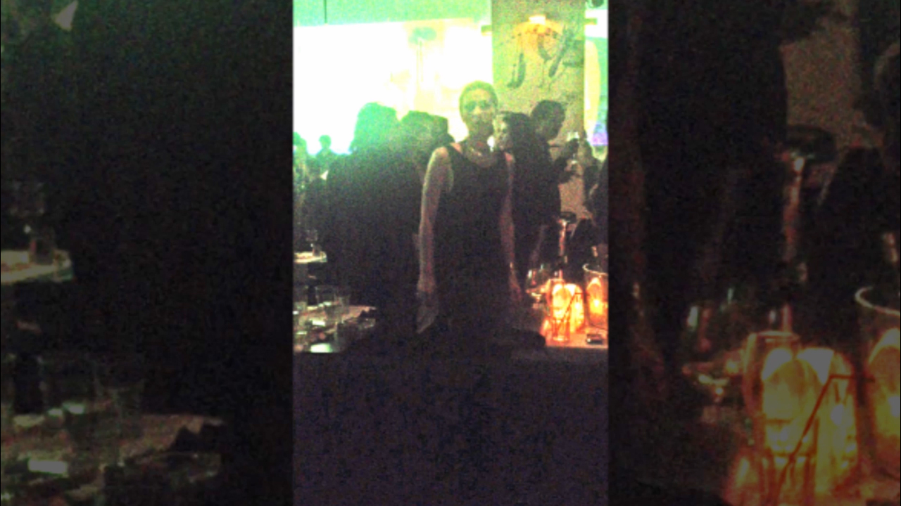 Iulia a dansat intreaga seara