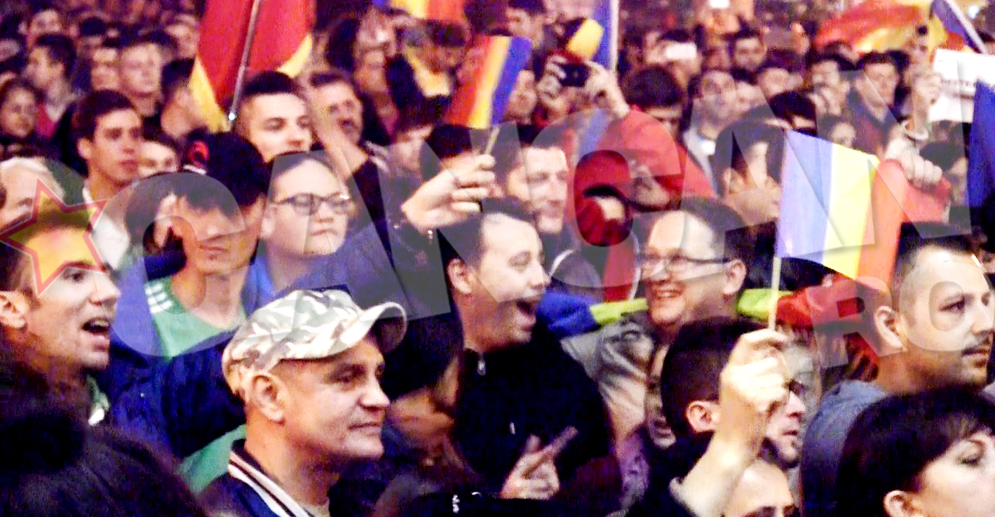 Multi dintre protestatari au preferat sa se distreze pe muzica 