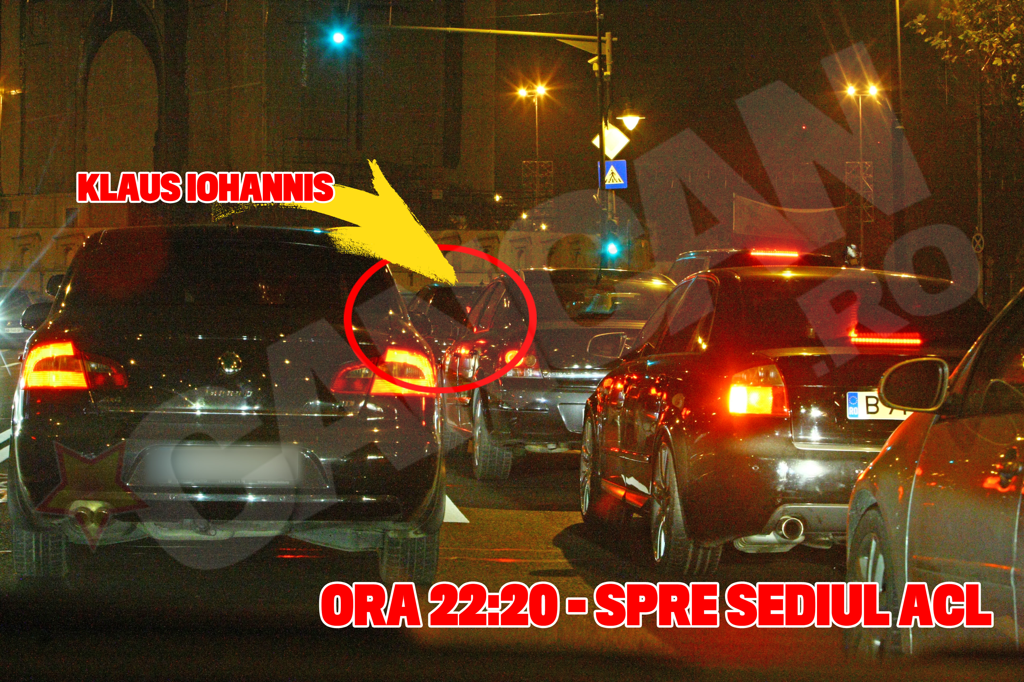 Noul presedinte al Romaniei ajunge la sediul ACL