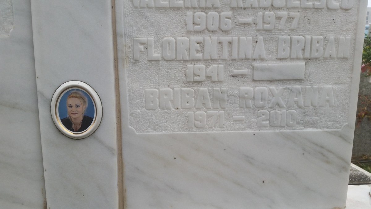 Roxana Briban s-a sinucis pe 20 noiembrie