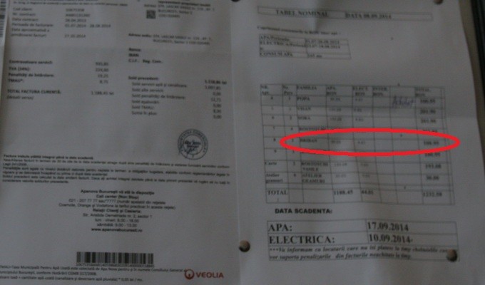 Alexandru Briban si-a platit datoriile la intretinere