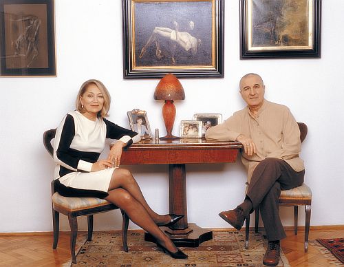 Gheorghe Dinica si sotia lui au format unul dintre cele mai frumoase si elegante cupluri sursa: viva.ro
