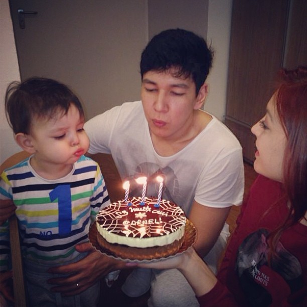 Elena Gheorghe si Cornel au impreuna un copil