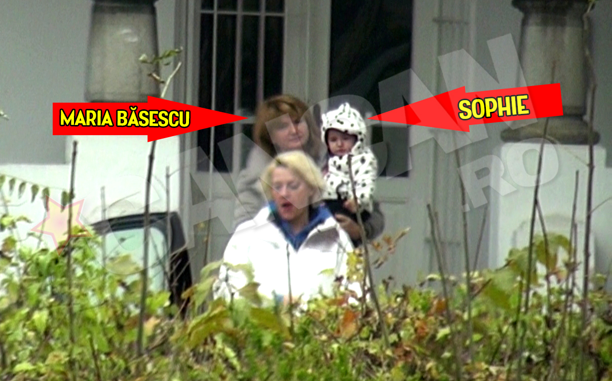 Maria Basescu a luat-o pe Sofia pentru a-si cunoaste nepotul