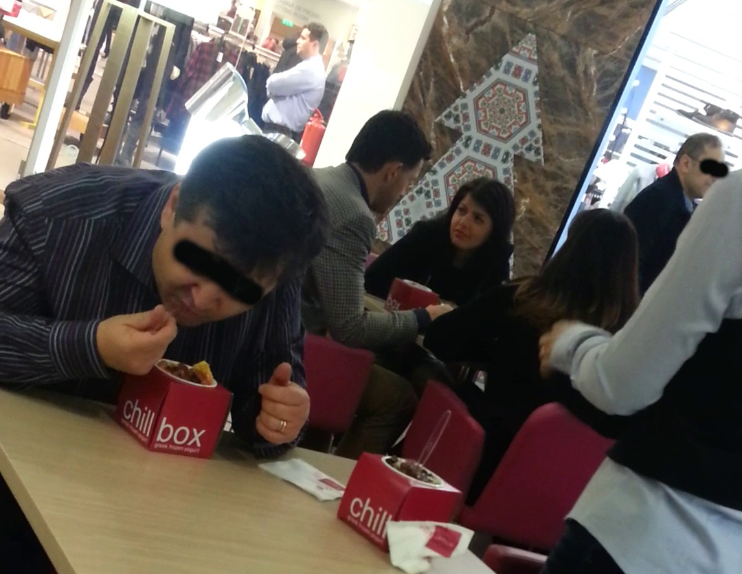 Cei doi au fost insotiti de o prietena