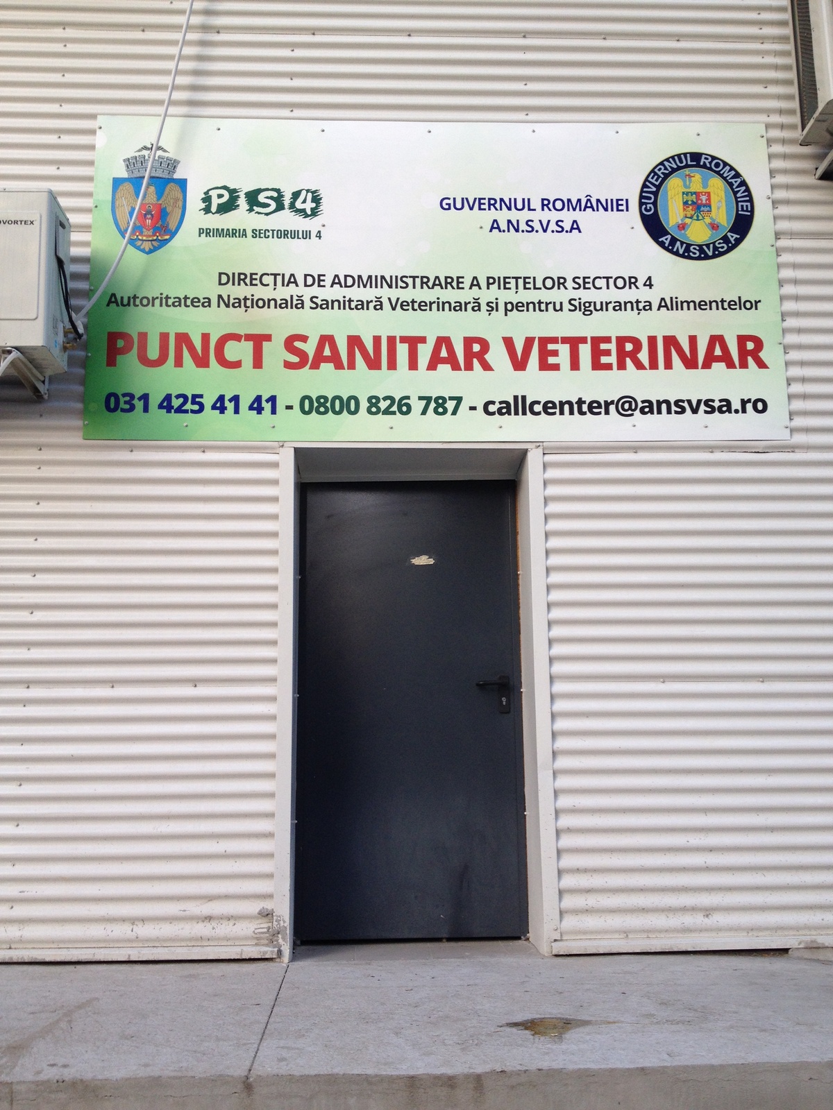 Piedone a pregatit in Piata Progresul si un punct sanitar veterinar