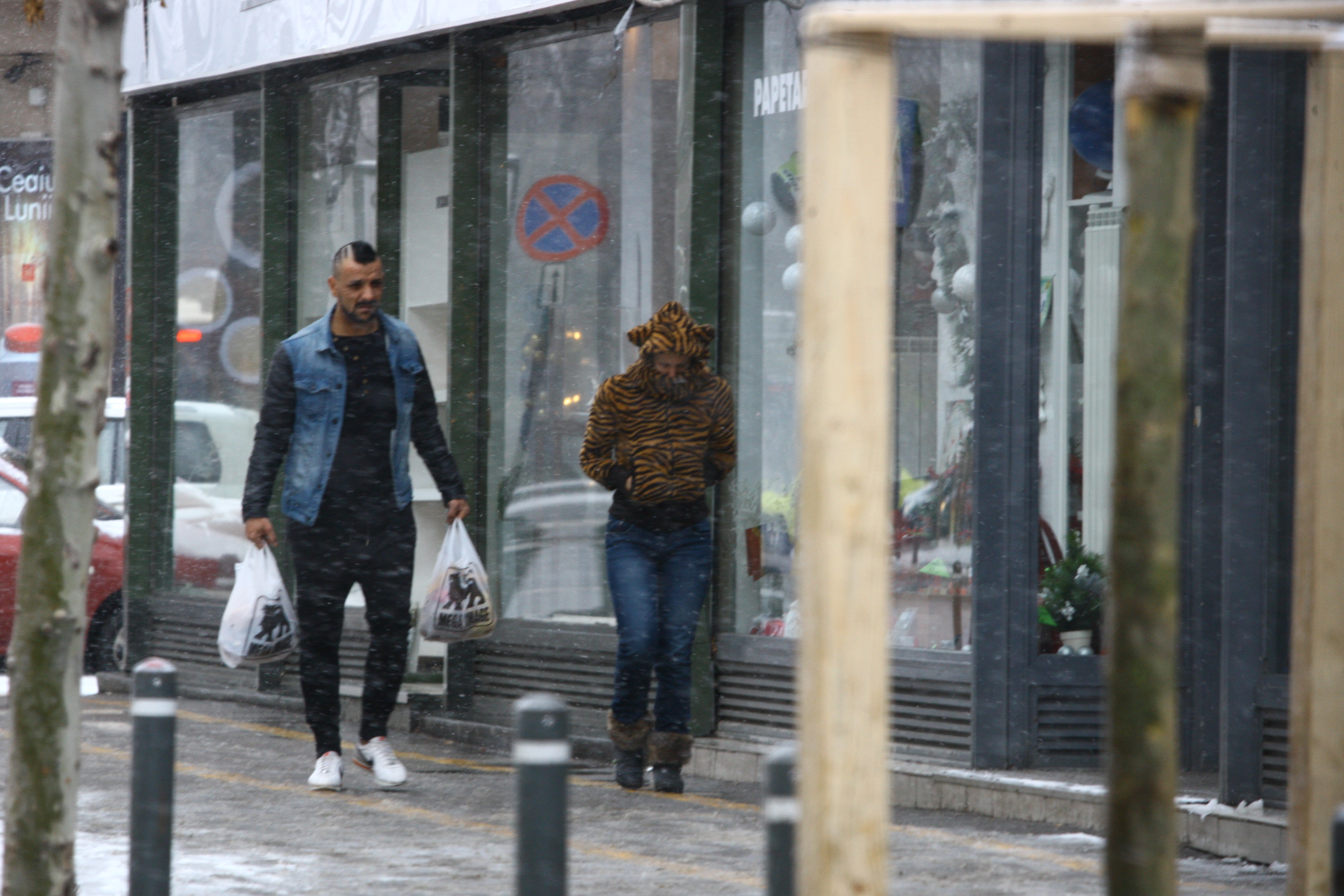 Ralflo si iubita lui merg impreuna zilnic la piata