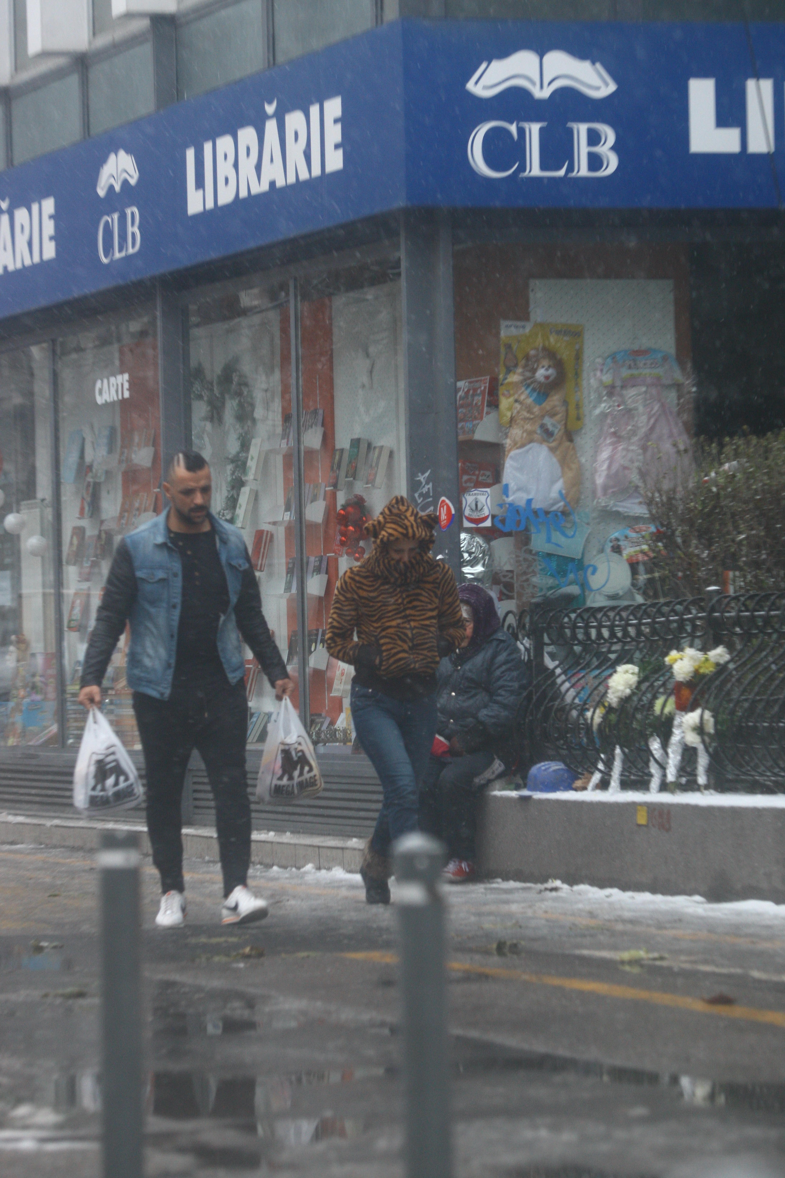 Bruneta locuieste in casa artistului