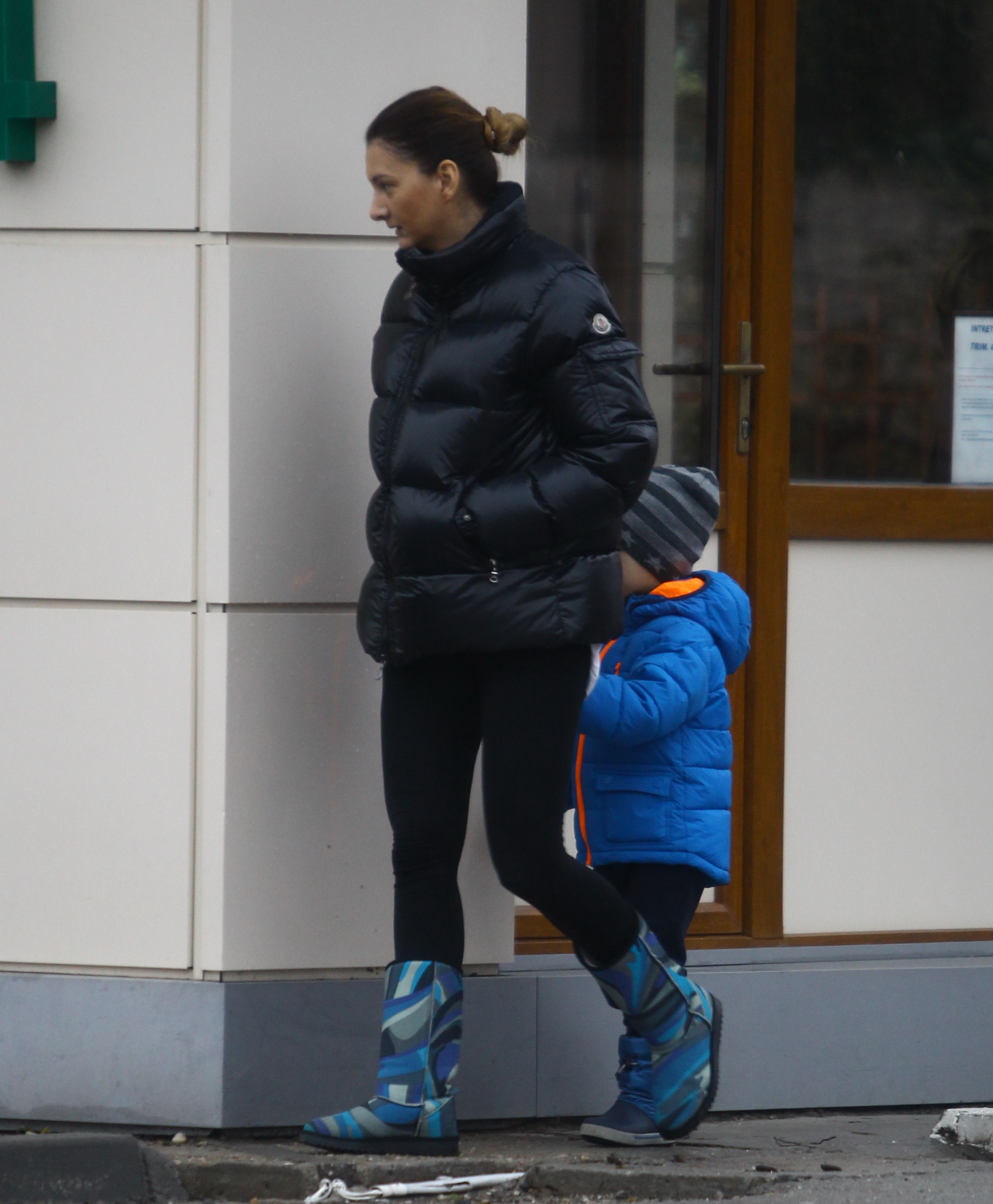 Fata lui Victor Piturca si-a luat baiatul de la gradinita