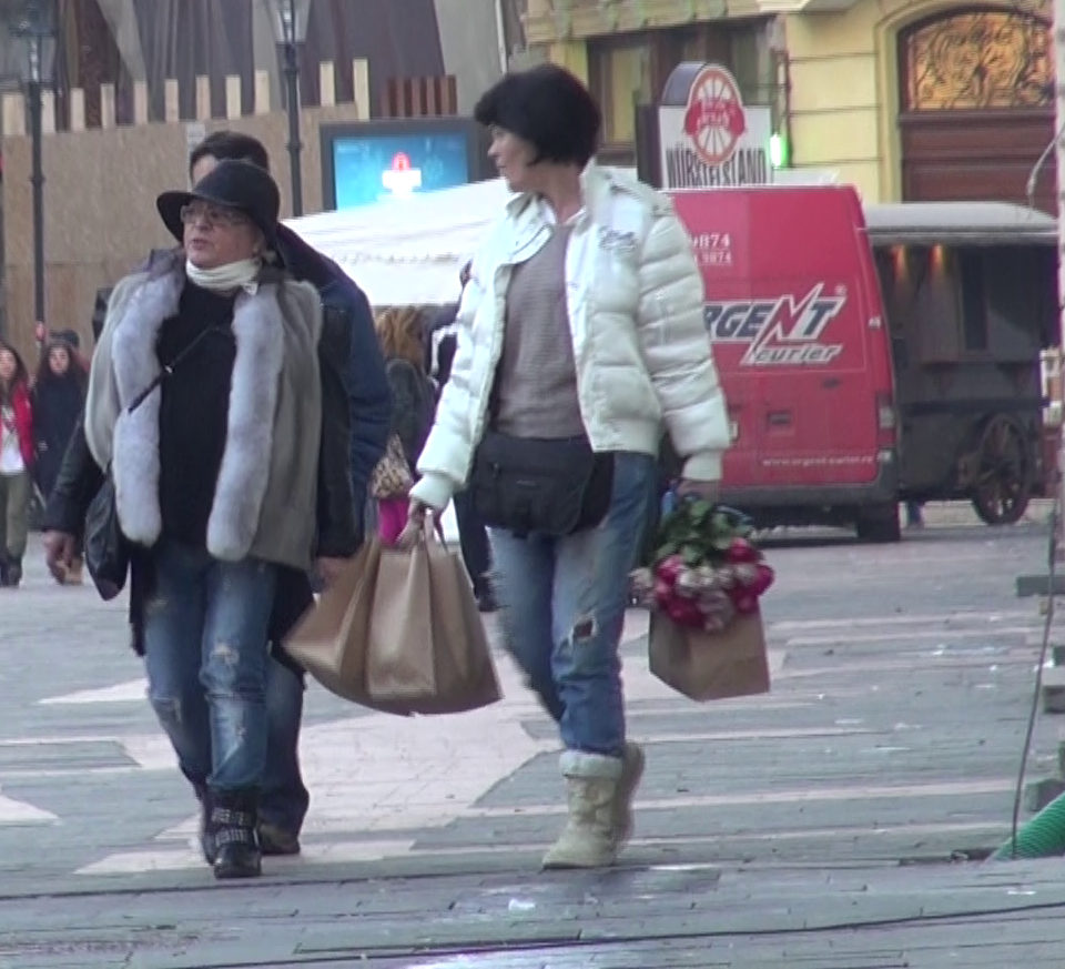 Cantareata a iesit la o plimbare prin Centrul Vechi