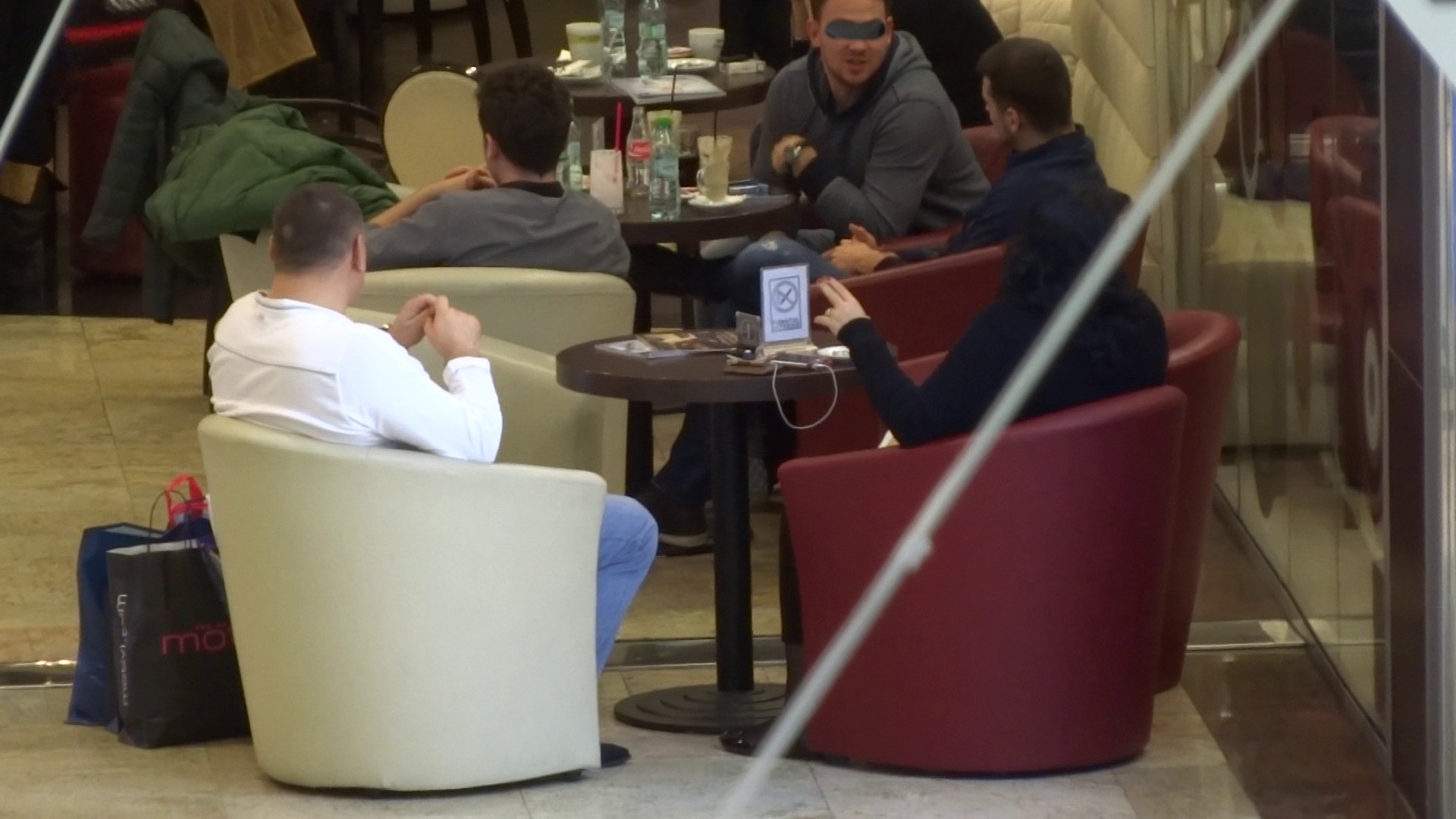 Cristian Poteras alaturi de fosta sa sotie, Aureliana