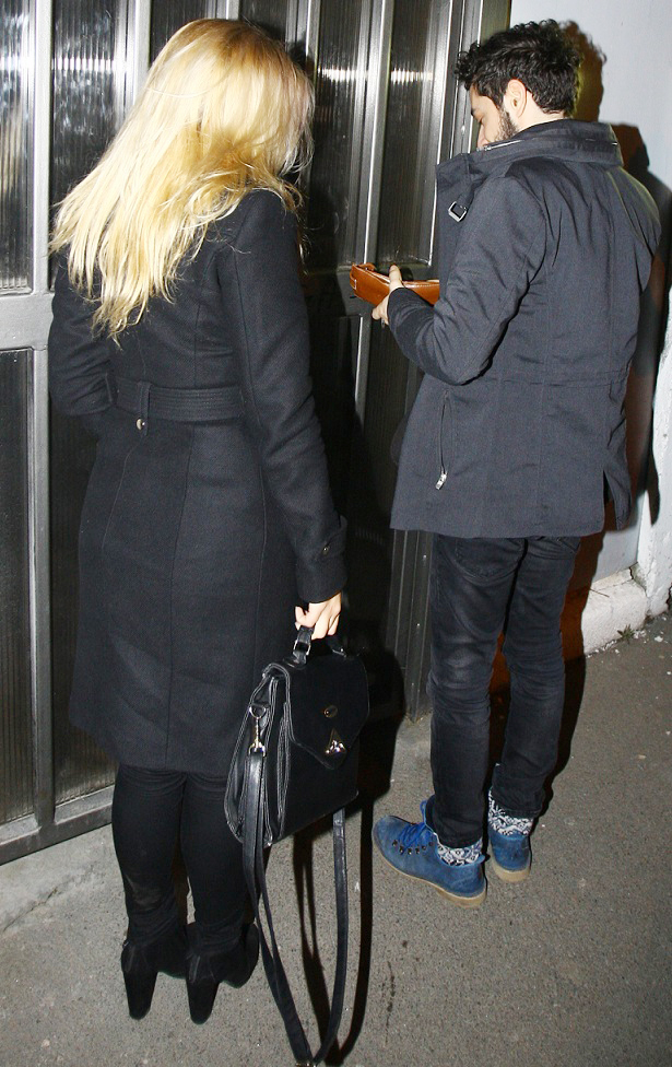 Moga si Bianca au facut o oprire de 15 minute la studio